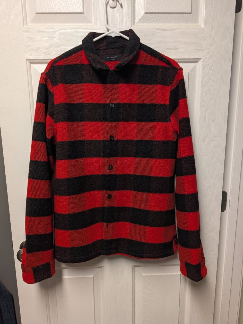ALLSAINTS Red Flannel